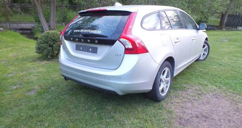 Volvo V60 cena 27000 przebieg: 155000, rok produkcji 2016 z Głuszyca małe 277